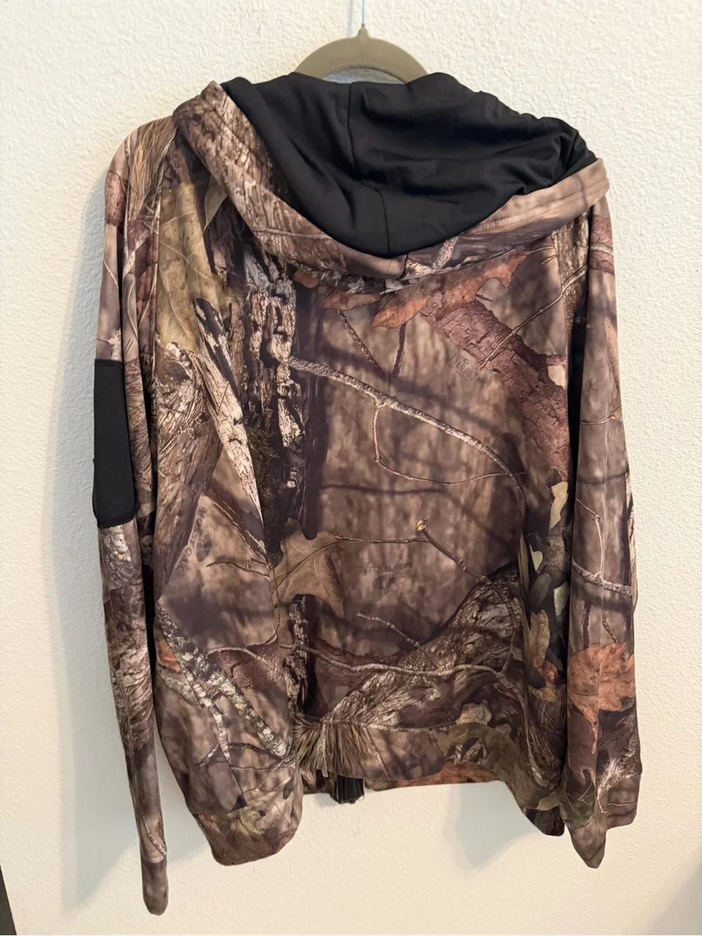 Mossy Oak Kids Camo Zip Hoodie Jacket - Brown & Green